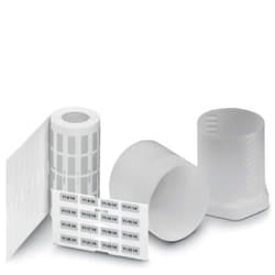Phoenix Contact 0816883 etichetta autoadesiva Rettangolo con angoli arrotondati Argento 2500 pz