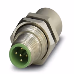 Phoenix Contact 1551684, M12, Verde, Metallico, IP67, 60 V, 4 A, -25 - 85 °C