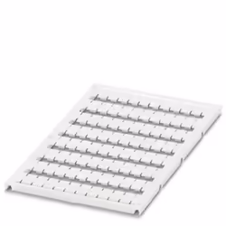 Phoenix Contact 0821247, Indicatori per morsettiera, 10 pz, Poliammide, Bianco, -40 - 120 °C, V2