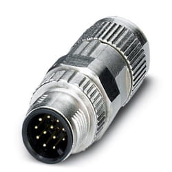 Phoenix Contact 1559592 cavo di collegamento M12 Nero, Argento