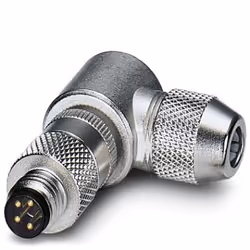 Phoenix Contact 1436466, M8, Argento, Rame, Poliammide, Zinco, Nichel, IP67, 30 V