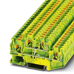 Phoenix Contact 3211854 morsettiera 4 Giallo, Verde