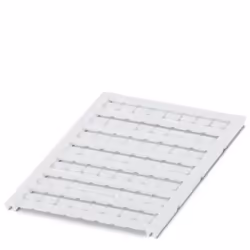Phoenix Contact UC4-TM 5, Indicatori per morsettiera, 10 pz, Bianco, 5 mm