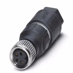 Phoenix Contact 1441053, M8, Nero, Argento, Zinco, Nichel, IP67, 30 V