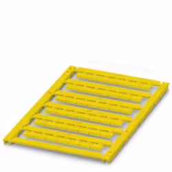 Phoenix Contact UCT-TMF 8 YE, Indicatori per morsettiera, 10 pz, Giallo, -40 - 120 °C, 7,6 mm, 5 mm