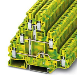 Phoenix Contact 3214275 morsettiera 6 Giallo, Verde