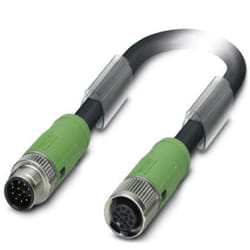 Phoenix Contact 1402551 cavo per sensori e attuatori 3 m M12 Nero