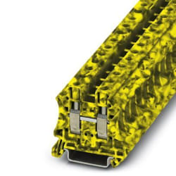 Phoenix Contact 3047660 morsettiera 2 Giallo, Nero
