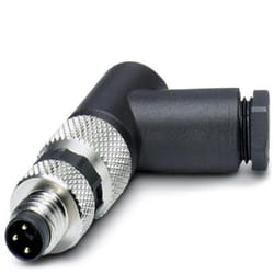 Phoenix Contact 1407583 cavo di collegamento M8 Nero, Acciaio inox