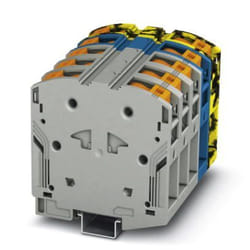 Phoenix Contact 3260056 morsettiera 10 Grigio, Giallo, Blu, Nero