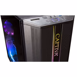 CAPTIVA 92769 PC/stazione di lavoro AMD Ryzen™ 7 32 GB DDR4-SDRAM 1 TB SSD NVIDIA GeForce RTX 5060 Ti Windows 11 Home Nero - Vista aggiuntiva 3