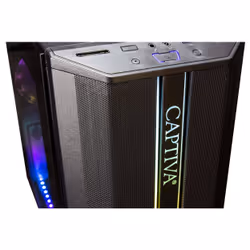 CAPTIVA 92769 PC/stazione di lavoro AMD Ryzen™ 7 32 GB DDR4-SDRAM 1 TB SSD NVIDIA GeForce RTX 5060 Ti Windows 11 Home Nero - Vista aggiuntiva 4
