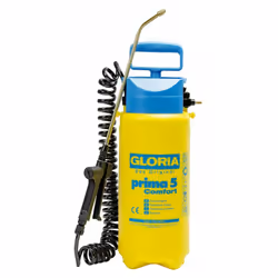 Spruzzatore d'acqua pressione con maggiore comfort e flessibilità Capacità; 5,0 l Tubo a spirale da 2,5 m Collegamento compre ...