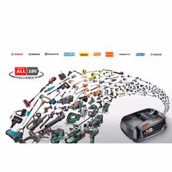 GLORIA MultiJet 18V idropulitrice Compatta Batteria Nero, Blu, Bianco - Vista aggiuntiva 2