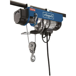 Scheppach - paranco montacarichi argano elevatore elettrico 200 / 400 kg HRS400