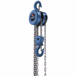 PARANCO MONTACARICHI MANUALE ALZATA 3 METRI SOLLEVAMENTO 2T SCHEPPACH CB02 Paranco a mano portata 2000 Kg Catena di carico a ...