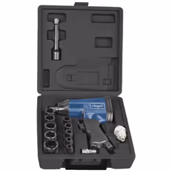Scheppach 7906100717-500, Chiave di impatto, Nero, Blu, 1/2", 7000 Giri/min, 312 Nm, 141 l/min