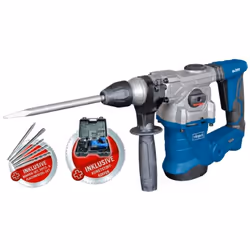 MARTELLO PERFORATORE DEMOLITORE PNEUMATICO SCHEPPACH DH1300PLUS 1250W Il nuovo martello perforatore, demolitore Scheppach DH1 ...
