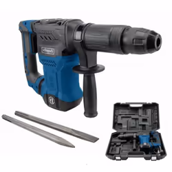 MARTELLO DEMOLITORE SDS MAX 1300W SCHEPPACH AB1500X • 20 Joule per uso universale • Potente motore da 1300 watt • Cambio uten ...