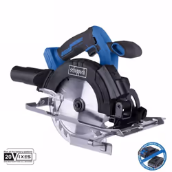 La sega circolare manuale a batteria Scheppach C-HCS165-X è un aiuto potente e compatto per il taglio preciso del legno. La s ...