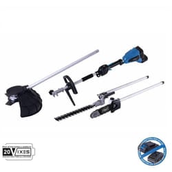 Decespugliatore 4in1 brushless 2x20v senza batteria ixes Scheppach bc-mfh400-x