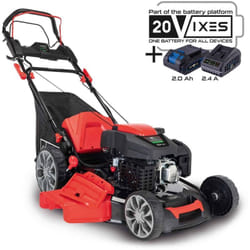 Scheppach - Rasaerba a scoppio semovente avviamento elettrico 225cc 56cm ms225-56e