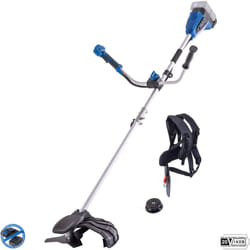 Decespugliatore 2x20v brushless senza batteria ixes Scheppach bc-bch380/40-x