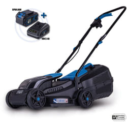 Rasaerba 20v 32cm 1 batteria 4.0Ah + caricabatteria ixes Scheppach bc-mp320-x