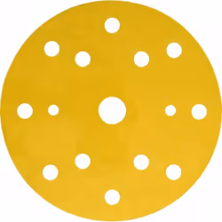 Velcro ruota di macinazione 255P Corundum - Blocco carta con Velcro Con fori di aspirazione - Buone prestazioni di rimozione ...