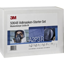 50648 Kit respiratore a maschera pieno facciale A2 P3 r Dimensione: m en 136, en 143, en 14387 din 136, din 143, din - 3M
