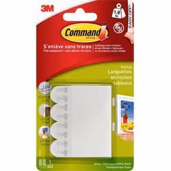 Dettagli tecnici Caratteristiche gancio adesivo rimuovibile Colore Bianco Forza di tenuta 0.45 kg Ulteriori dati tecnici Dime ...