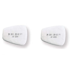 3M - Filtro antiparticolato 5911 P1 Maschera antigas 6000 7000