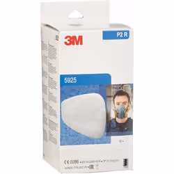Descrizione Il filtro antiparticolato 3M 5925 offre una protezione P2 R contro particelle solide e liquide, possono essere ut ...