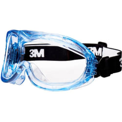 3M - Fahrenheit fheitaf Occhiali a mascherina Blu, Nero