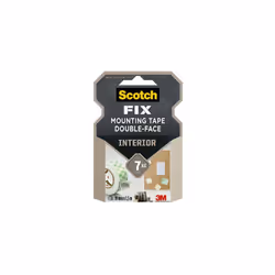 Il nastro biadesivo Scotch 3M da 19 mm x 1,5 m è la soluzione perfetta per fissare oggetti alle superfici interne in modo sic ...