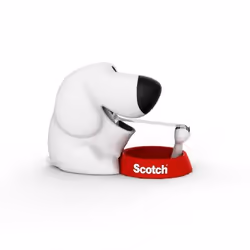 Scotch C31 dispenser nastro adesivo Nero, Rosso, Bianco - Vista aggiuntiva 4
