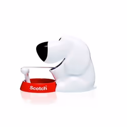 Scotch C31 dispenser nastro adesivo Nero, Rosso, Bianco - Vista aggiuntiva 6