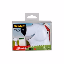 Scotch C31 dispenser nastro adesivo Nero, Rosso, Bianco - Vista aggiuntiva 7