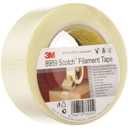 3M - Scotch 8959 5856464 Nastro adesivo a filamenti Trasparente (l x l) 50 m x 50 mm 1 pz.