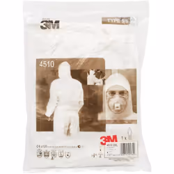 Dettagli tecnici Colore Bianco Taglia XL Tuta di protezione 4532+ La tuta protettiva 3M 4532+, resistente all'alcol, all'olio ...
