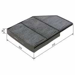 Filtro cabina BOSCH 1 987 435 603 - Vista aggiuntiva 7