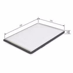 Filtro cabina BOSCH 1 987 432 058 - Vista aggiuntiva 6