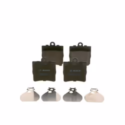 Set di pastiglie freno BOSCH 0 986 494 016, posteriore - Vista aggiuntiva 7