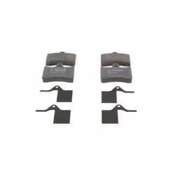 Set di pastiglie freno BOSCH 0 986 463 890, posteriore - Vista aggiuntiva 6