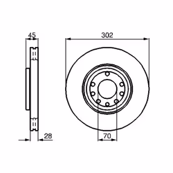 Disco freno BOSCH 0 986 479 076 anteriore, ventilato, altamente carbonizzato, 1 Pezzo - Vista aggiuntiva 7