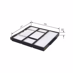 Filtro cabina BOSCH 1 987 432 155 - Vista aggiuntiva 5