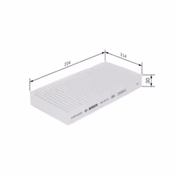Filtro cabina BOSCH 1 987 432 184 - Vista aggiuntiva 4