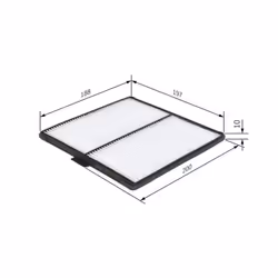 Filtro cabina BOSCH 1 987 432 171 - Vista aggiuntiva 5