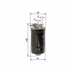 Filtro carburante BOSCH 0 450 906 295 - Vista aggiuntiva 6