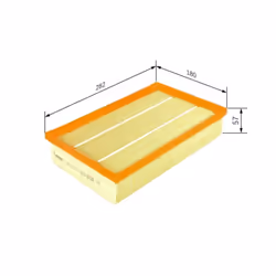 Filtro aria BOSCH F 026 400 033 - Vista aggiuntiva 6